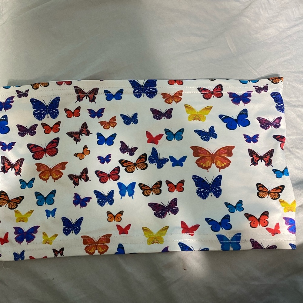butterfly tube top